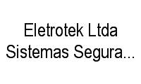 Logo Eletrotek Ltda Sistemas Segurança Automação Portão em Itapoã
