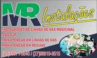 Logo MR Instalações em Santa Luíza