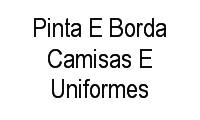 Logo Pinta E Borda Camisas E Uniformes em Vila São João