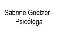 Logo Sabrine Goelzer - Psicóloga em Centro
