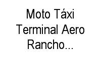 Logo Moto Táxi Terminal Aero Rancho. Carlos Vicente em Jardim Tijuca