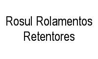 Logo Rosul Rolamentos Retentores em Fazendinha