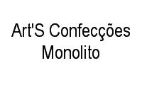 Logo Art'S Confecções Monolito em Nazaré