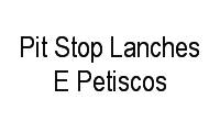 Logo Pit Stop Lanches E Petiscos em Potengi