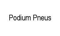 Logo Podium Pneus em Vila Industrial
