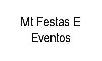 Logo Mt Festas E Eventos em Conjunto Aero Rancho