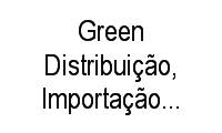 Logo Green Distribuição, Importação E Exportação Ltda em Enseada Sua