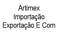 Logo Artimex Importação Exportação E Com em Loteamento Miragem