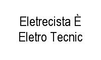 Logo Eletrecista È Eletro Tecnic