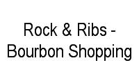 Logo Rock & Ribs - Bourbon Shopping em Perdizes