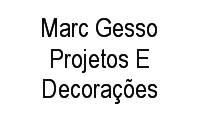 Logo Marc Gesso Projetos E Decorações em Mirandópolis