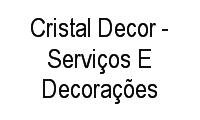 Logo Cristal Decor - Serviços E Decorações em São Cristóvão