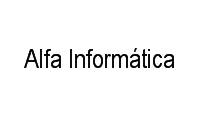 Logo Alfa Informática em Telégrafo Sem Fio