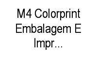 Logo M4 Colorprint Embalagem E Impressão Digital em Taquara