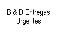 Logo B & D Entregas Urgentes em Planalto
