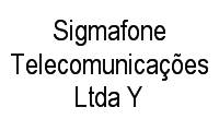 Logo Sigmafone Telecomunicações Ltda Y