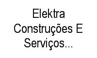 Logo Elektra Construções E Serviços Elétricos