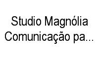 Logo Studio Magnólia Comunicação para Eventos em Alto da Rua XV