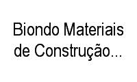 Logo Biondo Materiais de Construção - Elisandro Giovani em Cavalhada