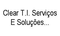 Logo Clear T.I. Serviços E Soluções em Informática