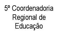 Logo 5º Coordenadoria Regional de Educação em Laranjeiras