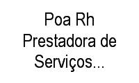 Logo Poa Rh Prestadora de Serviços E Terceirização