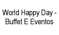 Logo World Happy Day - Buffet E Eventos em Santa Terezinha