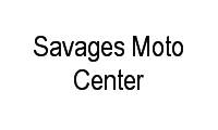 Logo Savages Moto Center em Rebouças