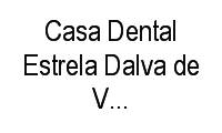 Logo Casa Dental Estrela Dalva de Volta Redonda Ltda em Aterrado