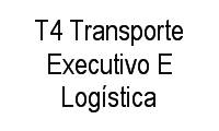 Logo T4 Transporte Executivo E Logística