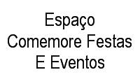 Logo Espaço Comemore Festas E Eventos em Estação Experimental