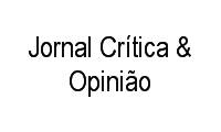 Logo Jornal Crítica & Opinião em Setor Pedro Ludovico