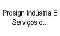 Logo Prosign Indústria E Serviços de Comunicação Visual em Monte Belo