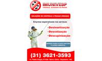 Logo Imunivesp Controle de Pragas Ltda em Célvia