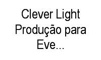 Logo Clever Light Produção para Eventos em Geral em Zona 06