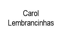 Logo Carol Lembrancinhas em Stella Maris