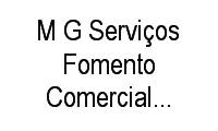 Logo M G Serviços Fomento Comercial Representação em Passo da Areia