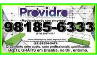 Logo Pró Vidros Brasília DF,,PROJETO E FRETE GRÁTIS,em Brasilia,no DF,entorno