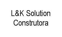 Logo L&K Solution Construtora em Centro