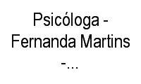 Logo Psicóloga - Fernanda Martins - Osasco (Vila Yara) em Vila Campesina
