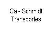 Logo Ca - Schmidt Transportes em Costa e Silva