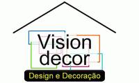 Logo Visiondecor Design E Decoração em Barra
