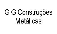 Logo G G Construções Metálicas em Bonfim
