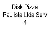 Logo Disk Pizza Paulista Ltda Serv 4