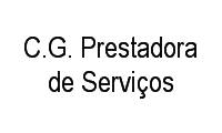 Logo C.G. Prestadora de Serviços em Jardim Tijuca