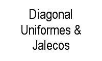Logo Diagonal Uniformes & Jalecos em Liberdade