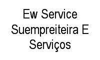 Logo Ew Service Suempreiteira E Serviços Ltda