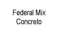 Logo Federal Mix Concreto em Taguatinga Sul