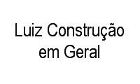 Logo Luiz Construção em Geral