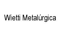 Logo Wietti Metalúrgica em Liberdade